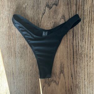 Zaful Black High-Cut Bikini
